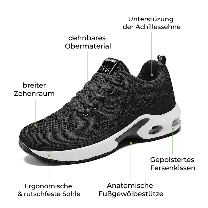 Orthogy Enduro - Turnschuhe mit orthopädischem Fußbett für Frauen