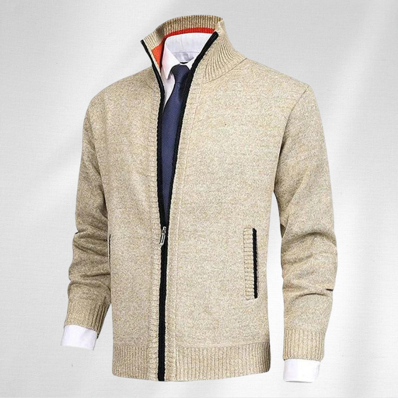 Tony - Stilvolle Business-Cardigan für Männer