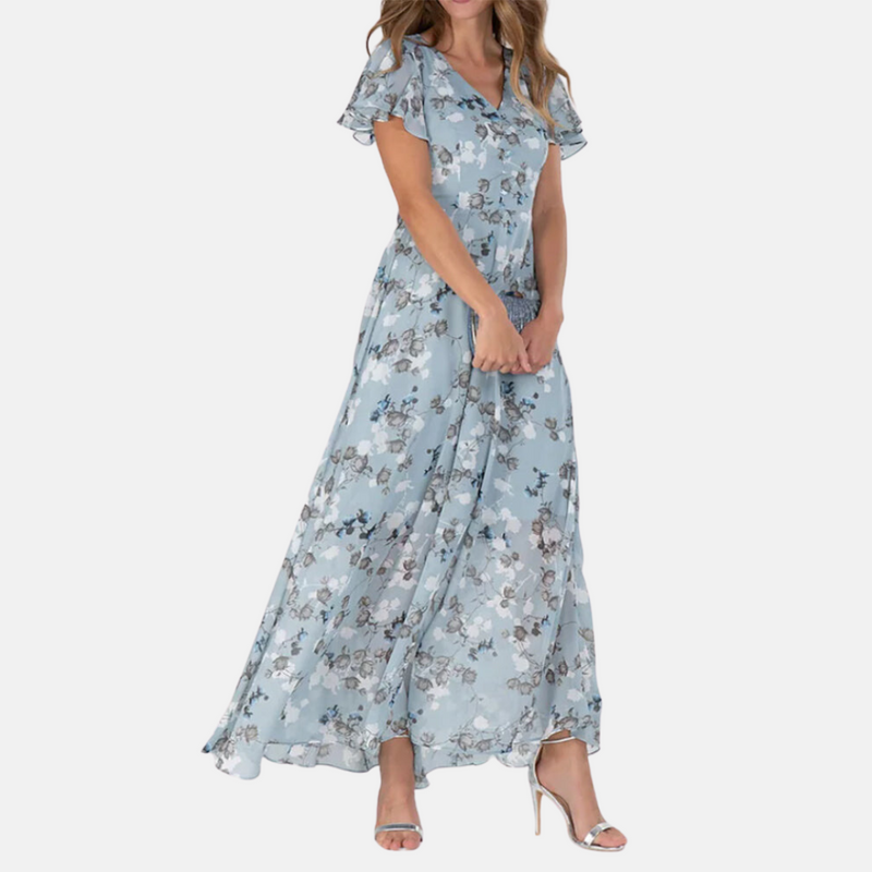 Mona's - Florale Maxi Sommerkleid