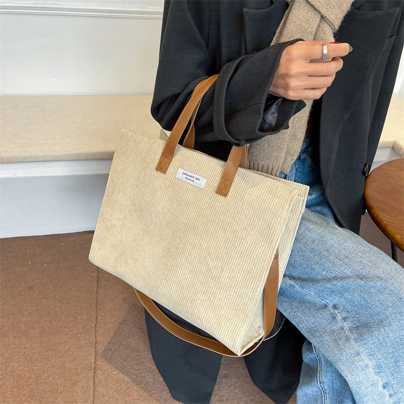 Nora | Corduroy Tote Tasche