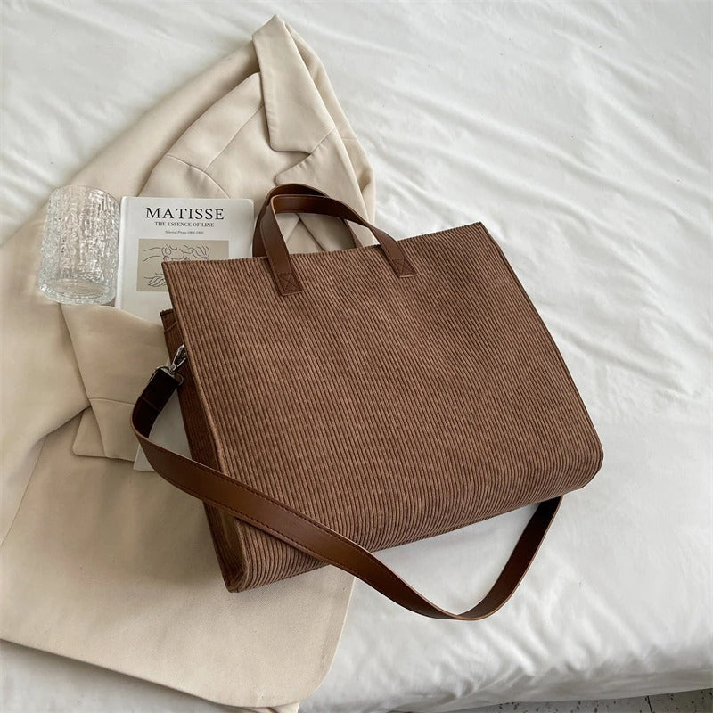 Nora | Corduroy Tote Tasche