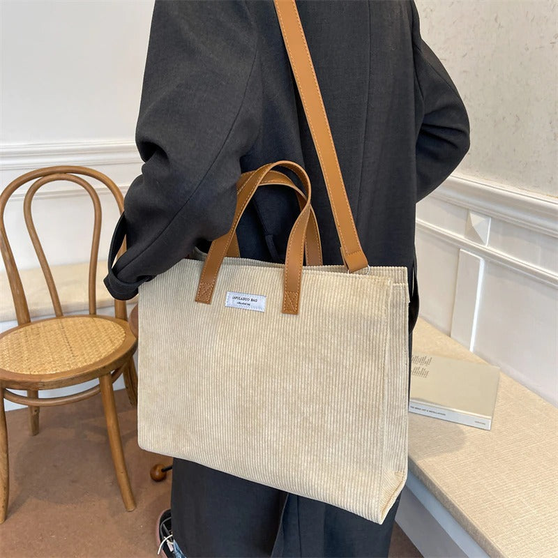 Nora | Corduroy Tote Tasche